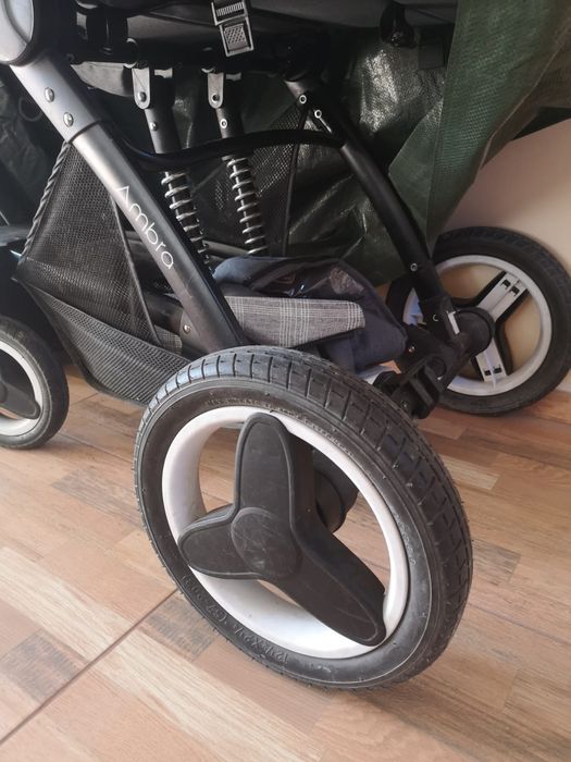 Vand Carucior transformabil 3 in 1 Coccolle Ambra Urban Grey, Gri