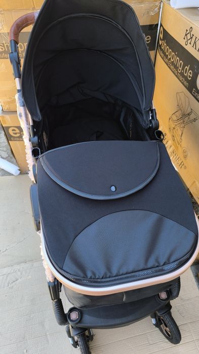 Комбинирана количка 3 в 1 вкл. кош за новородено/кола, зимен/летен кош