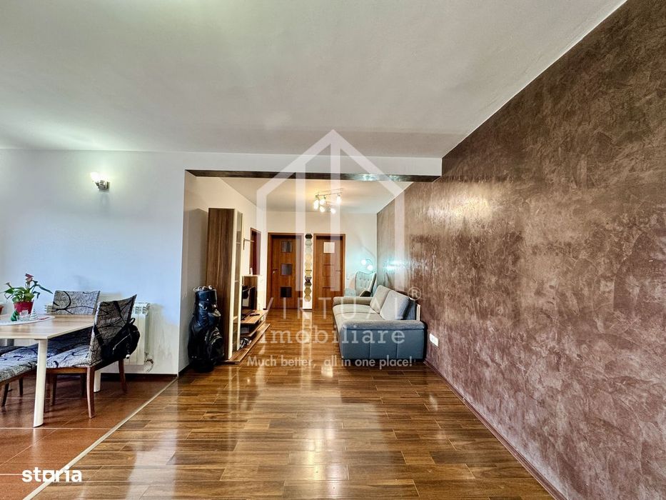 Apartament cu 3 camere 74mp+balcon (6mp), loc de parcare, etaj 2/5 — fotografia 3