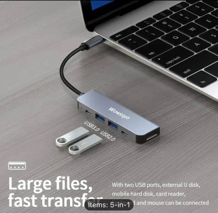 Type-C HUB 5 in 1