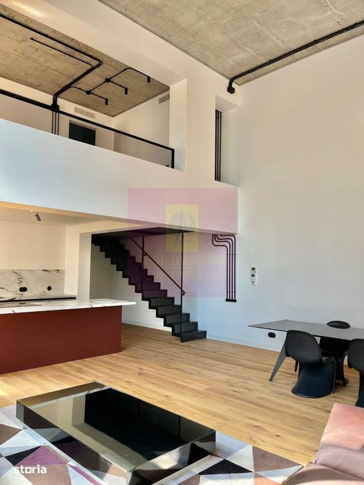 Loft exclusivist de închiriat | 4 camere | 213,6 mp utili + terasă 29,