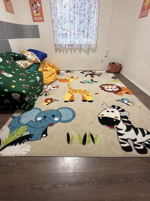 Детски килим с животински принт 240х320