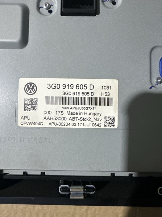 Display navigatie 3g0919605d Volkswagen VW Tiguan Passat Golf AD1