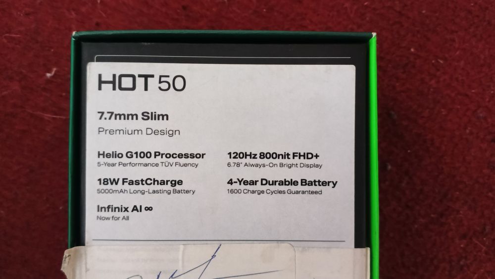 Infinix Hot 50 4g