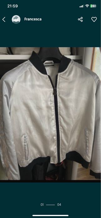 Geaca denim + geaca bomber