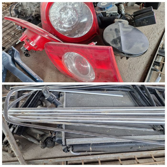 Stop Tripla ornamente crom usa rezervor torosuri passat b6
