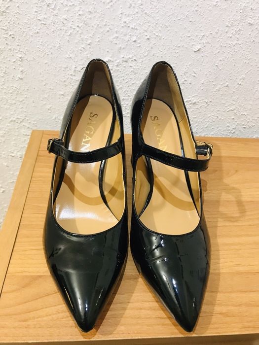 Чисто нови обувки на Sagan от естествена кожа!