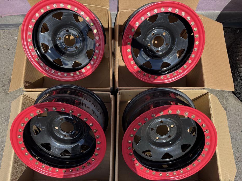 Jante noi R16 5x114,3  offroad Beadlock - Jeep XJ Land Rover Freelander