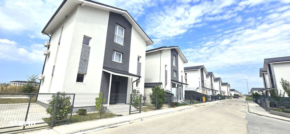 Inchiriere vila 5 camere Otopeni, teren 330mp, mobilata & utilata