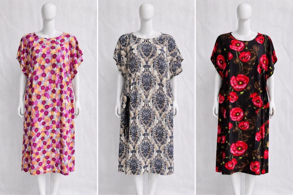 Штапельные платья