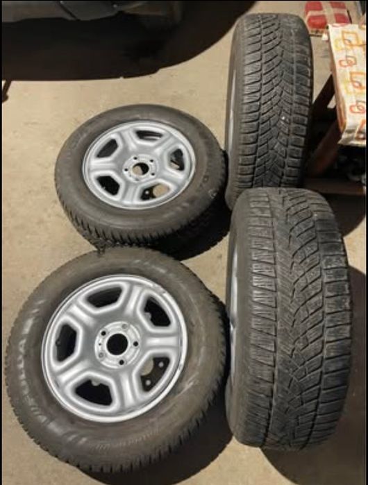 4 roți jantă+anvelopa, 215/65R16