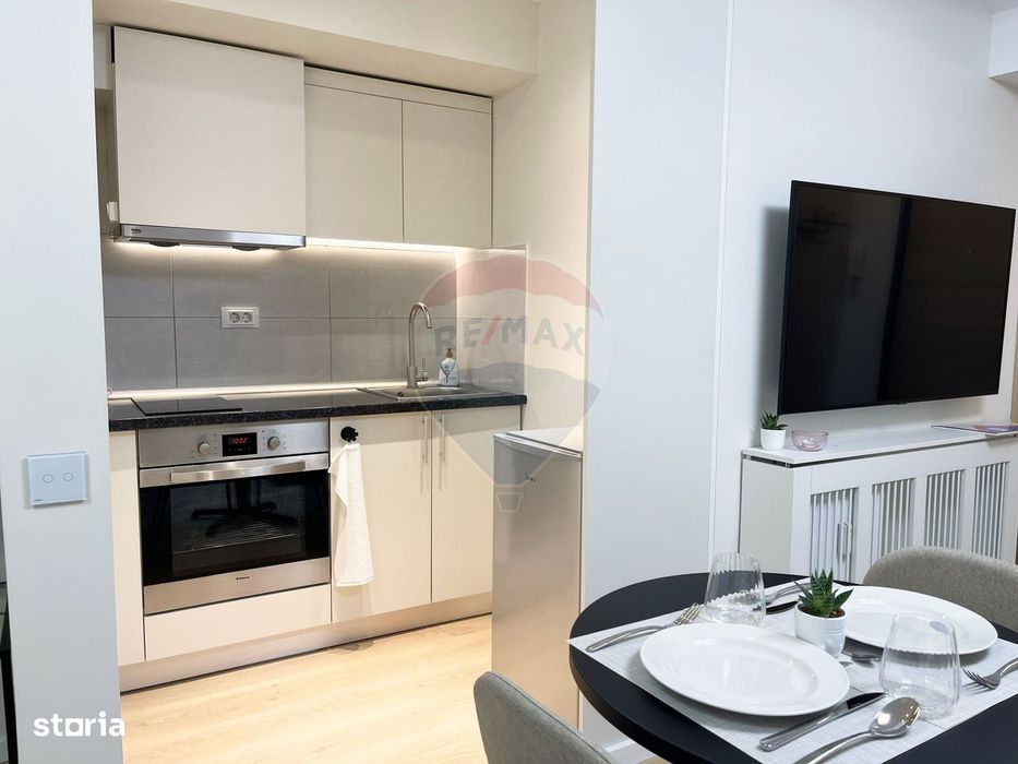 Studio modern, complet mobilat | Nordul Capitalei |