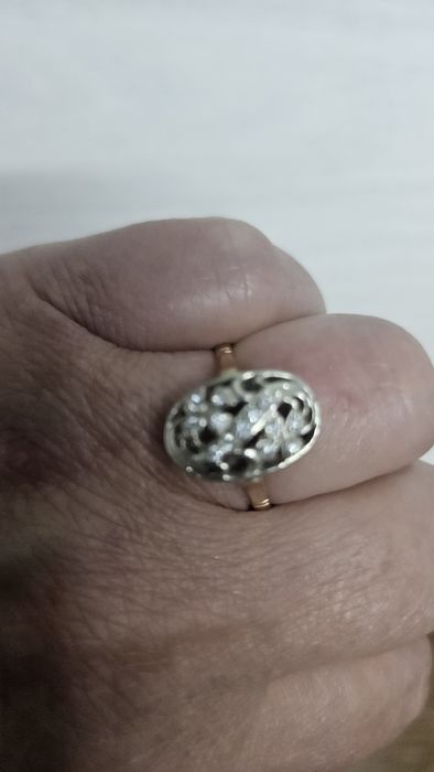 Золотой колечко производство Россиия