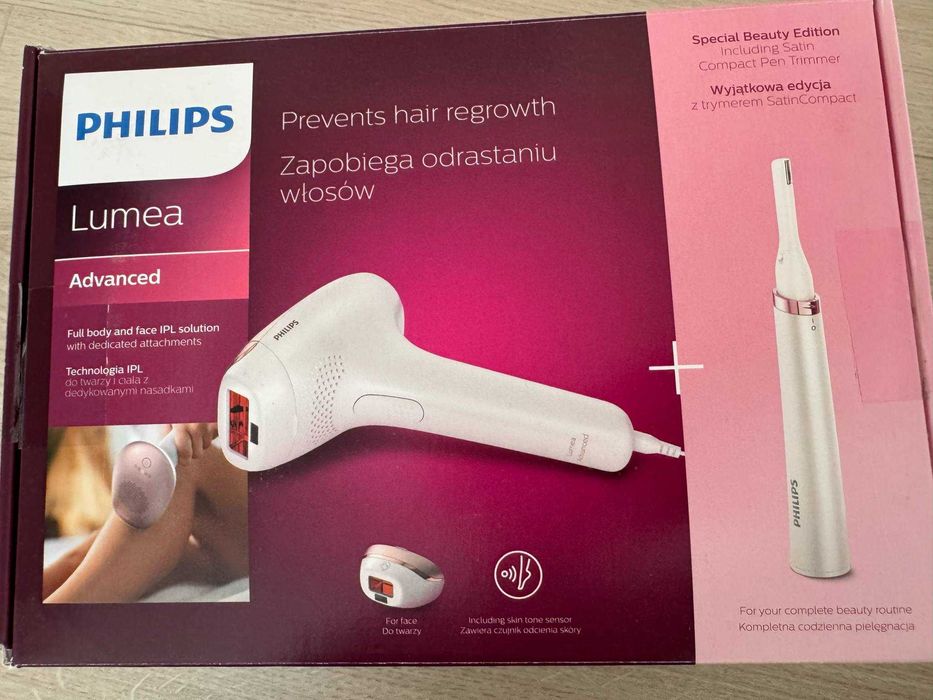 Фотоепилатор Philips lumea е без никакви забележки
