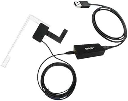 Нов DAB DAB+ USB адаптер за Android автомобилно радио с антена за кола