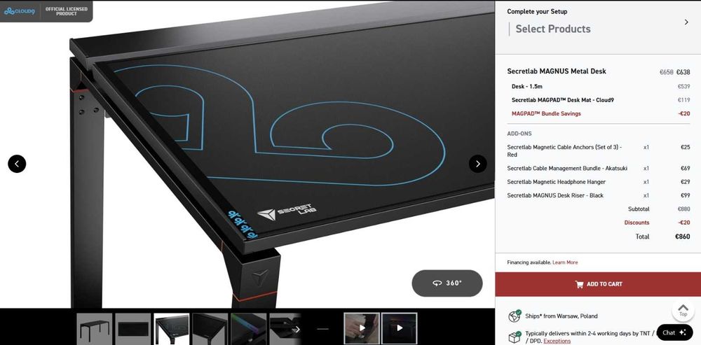 Pc  Rtx5070 , Ryzen 7700, 32 gb ram plus secretlab desk si toate accesoriile
