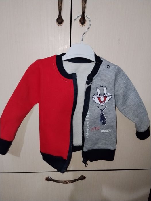 Детский теплый костюм на годик