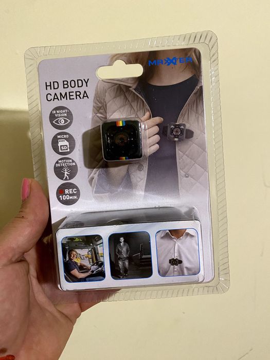 HD mini телесна камера spy-cam MAXXTER