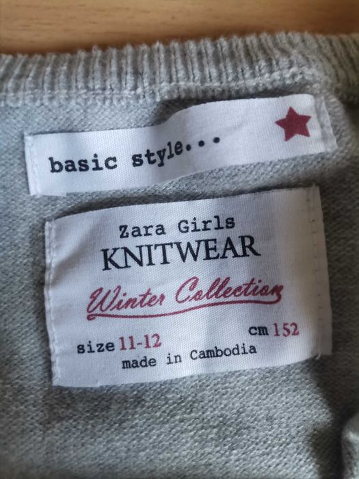 Bluza fete, Zara, 11-12ani, 152cm