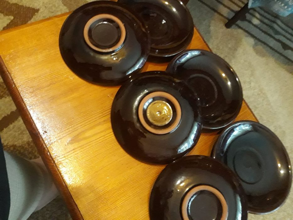 Блюдца керамические