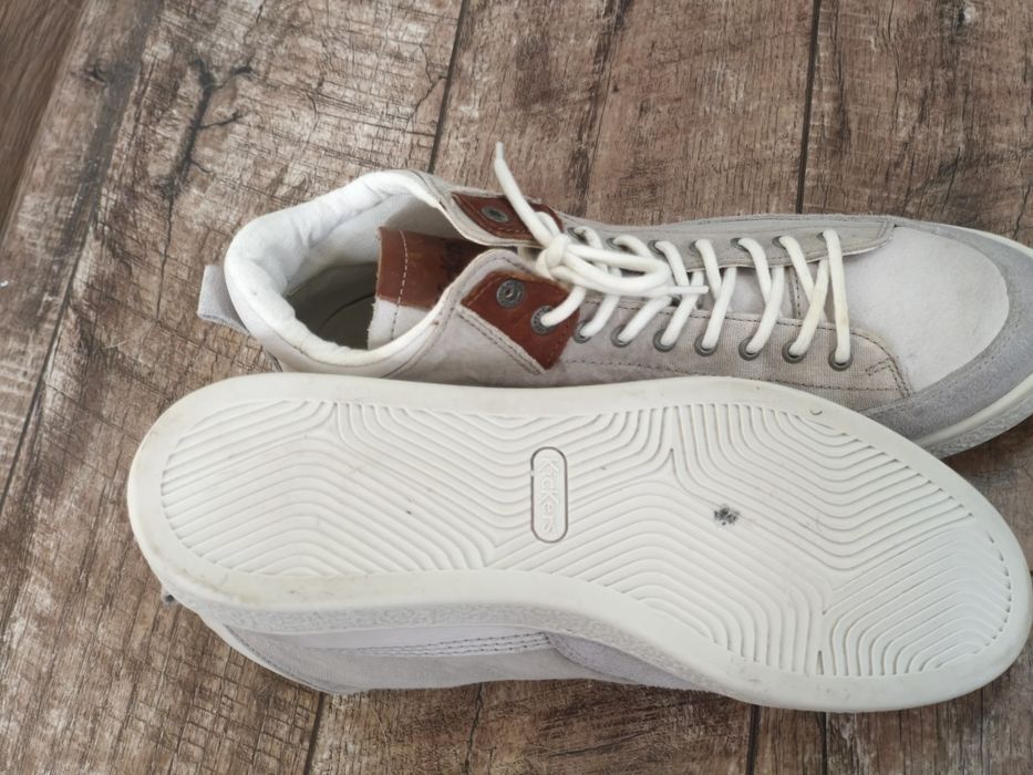 KicKers, кецове естествена кожа и текстил, номер 42
