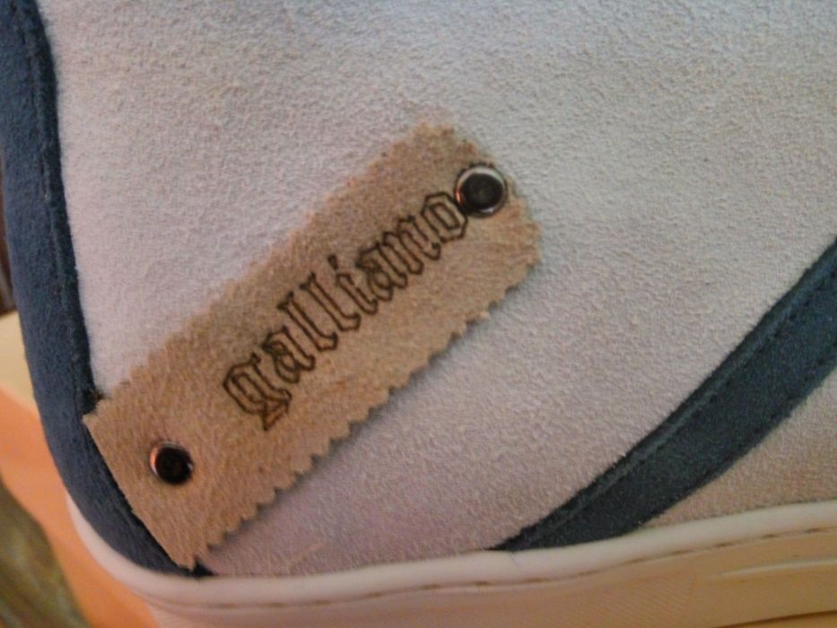 Високи кожени кецове Galliano