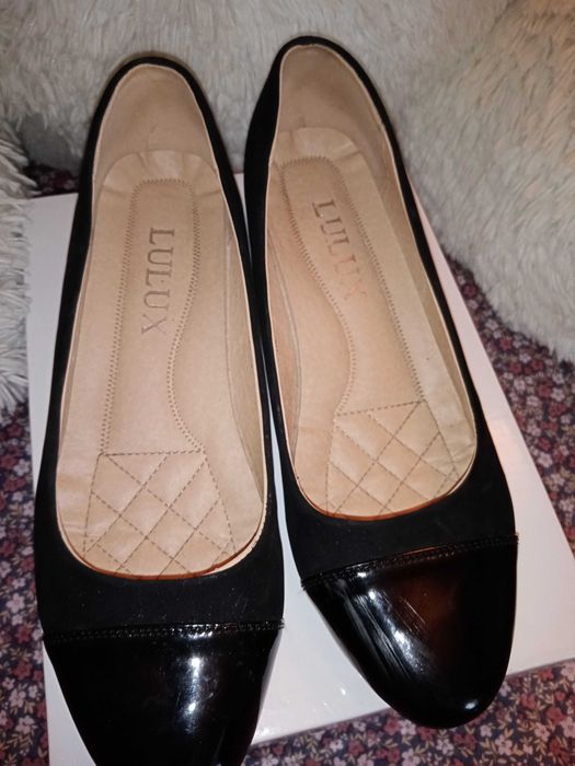 Pantofi   damă piele/lac