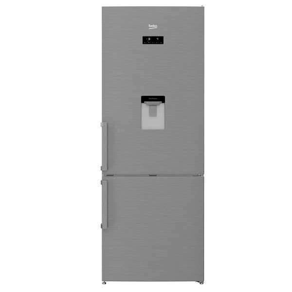 Неработещ Хладилник с фризер BEKO модел RCNE520E31DZX - цял за части