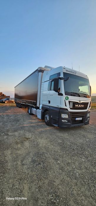 Man TGX 460 2018 Mega+Semiremorca