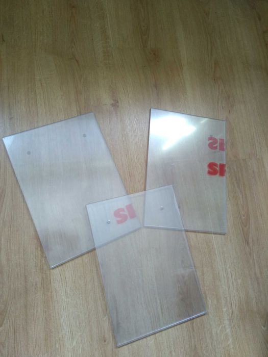 3 бр. стенни поставки за реклами или съобщения - A4 формат