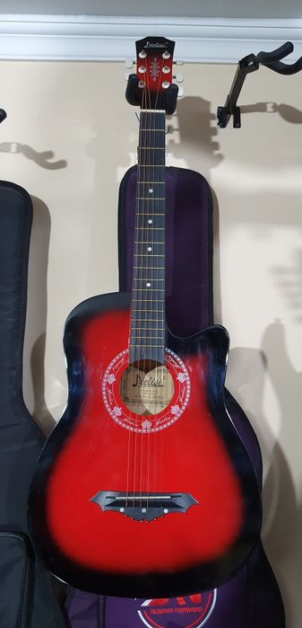 Гитара 38 +чехол+медиатр