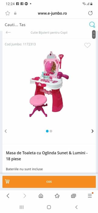 Masuta machiaj fetite