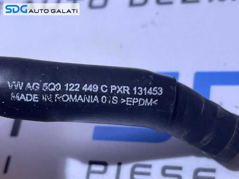 Furtun Furtunuri Conducta Conducte Apa Audi A3 8V 1.6 TDI 2013 - 2017 Cod 5Q0122449B 5Q0122449C [D0771]