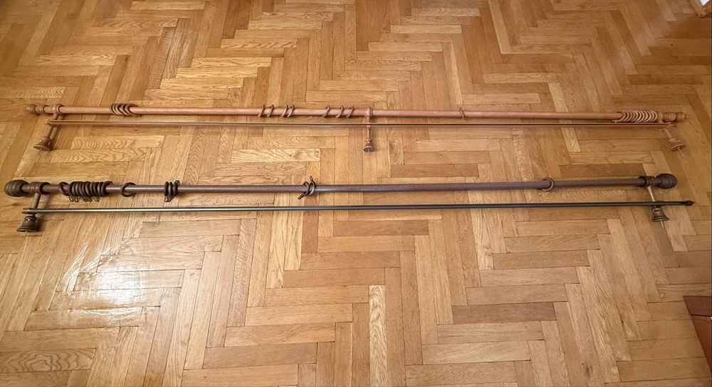 Galerie draperie cu sina perdea 2 buc.