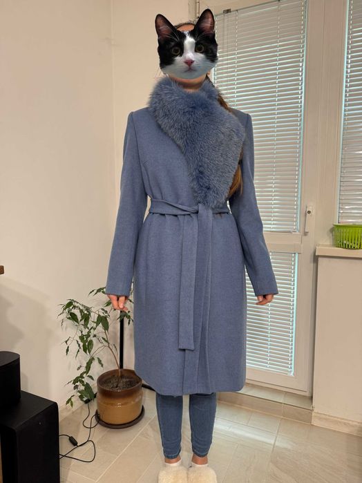 Дамско кашмирено палто | размер М | НОВО