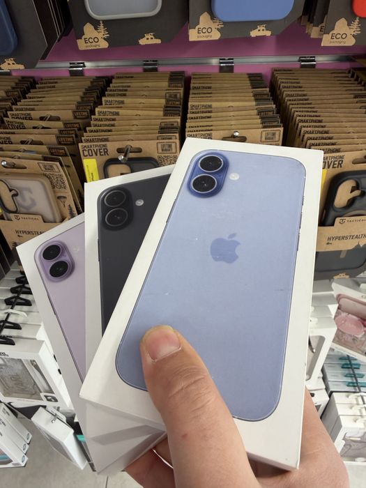iPhone 17 256GB black,lavender,mist blue,white,запечатани,чисто нови