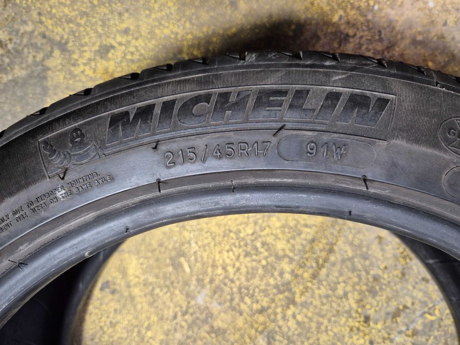 2 Anvelope de VARA - 215/45/17 - Michelin - APP NOI - DOT 2020