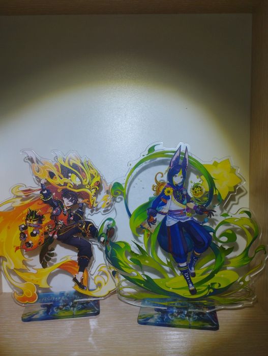Продам акриловые фигурки genshin impact.