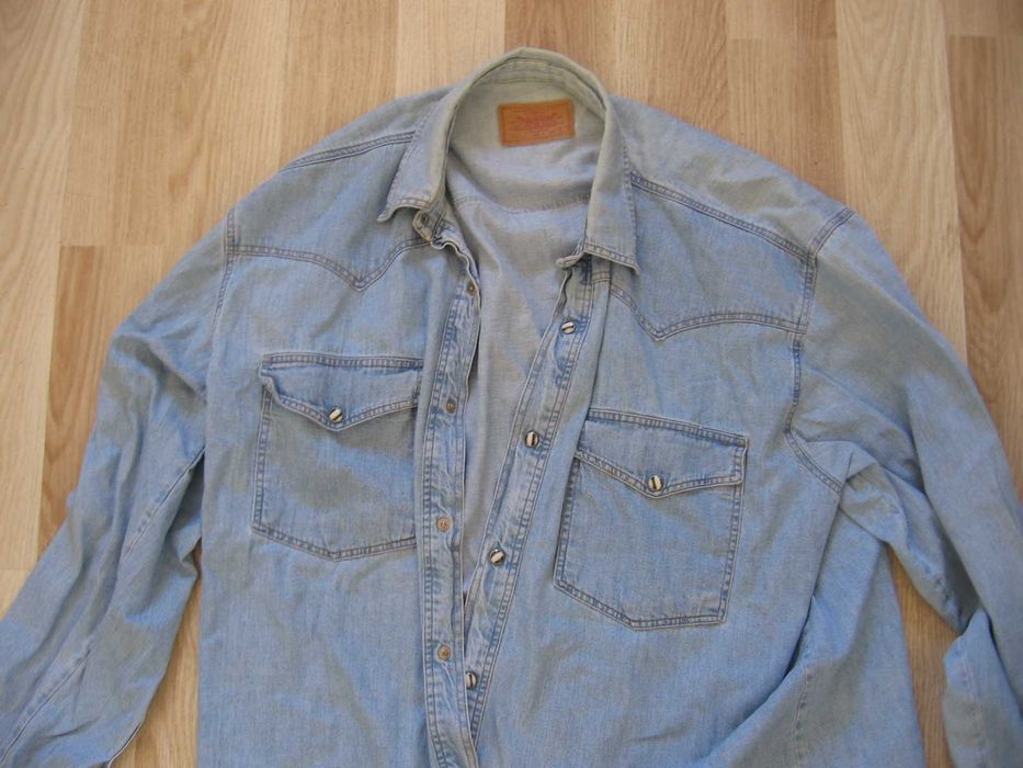Дънкено яке и риза  Levi Strauss - употребявани