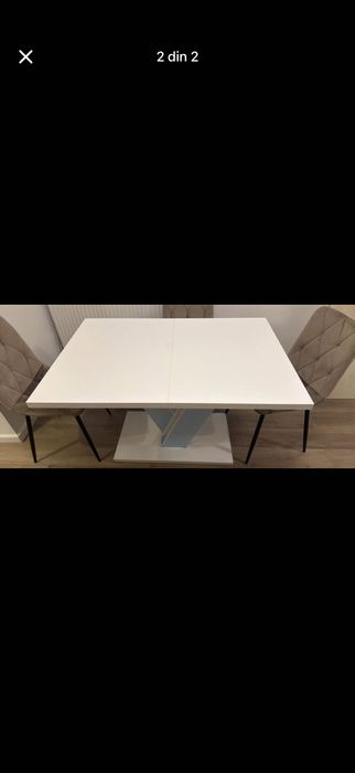 Vând masă impecabilă ,este  cumpărată recent !