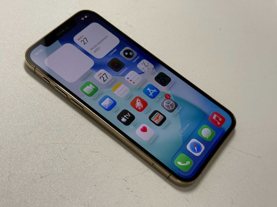 iPhone 12 Pro, Gold, 256Gb, Liber de retea | Cod - G1001