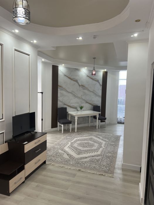 Мега, терраса, посуточно. ЖК Айгерим