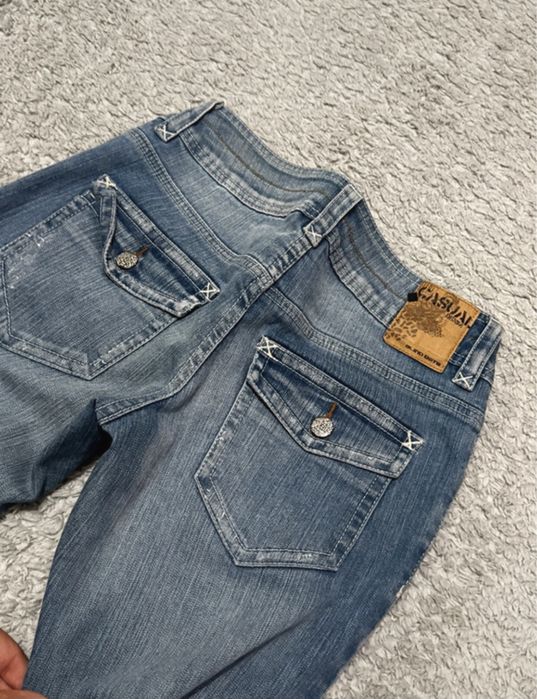 Blind Date Casual Denim y2k Bootcut Flared Jeans