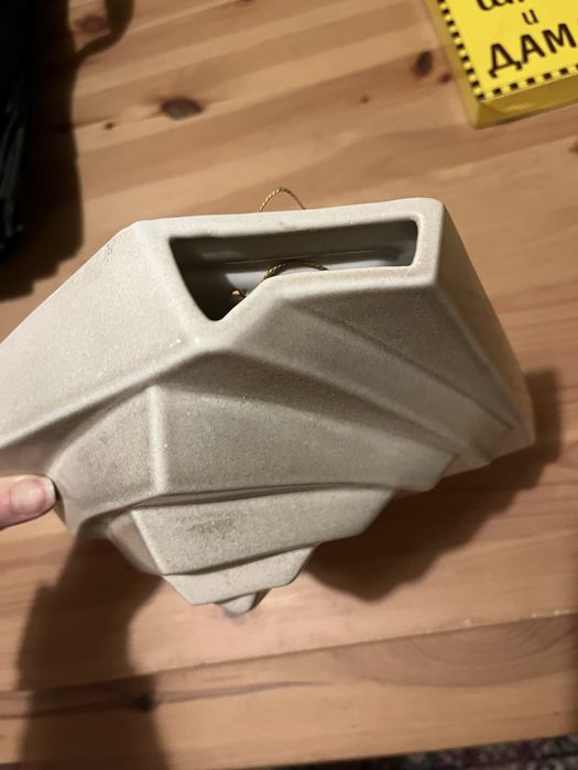 Ваза за стена за изкуствени цветя - 28/24 см