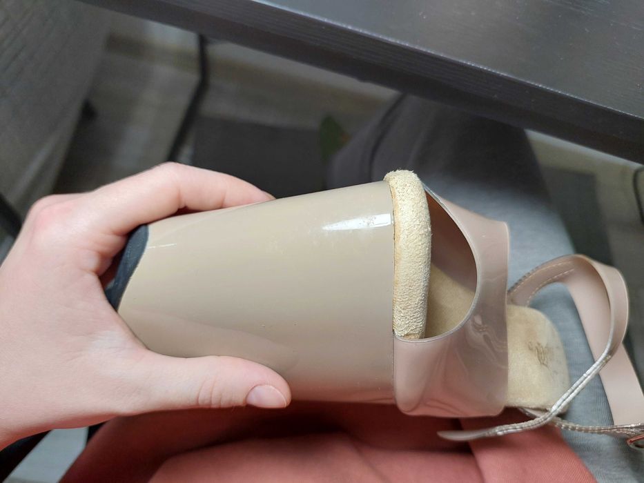 Обувки за екзотик пол денс. Размер 36, ток 20 см.