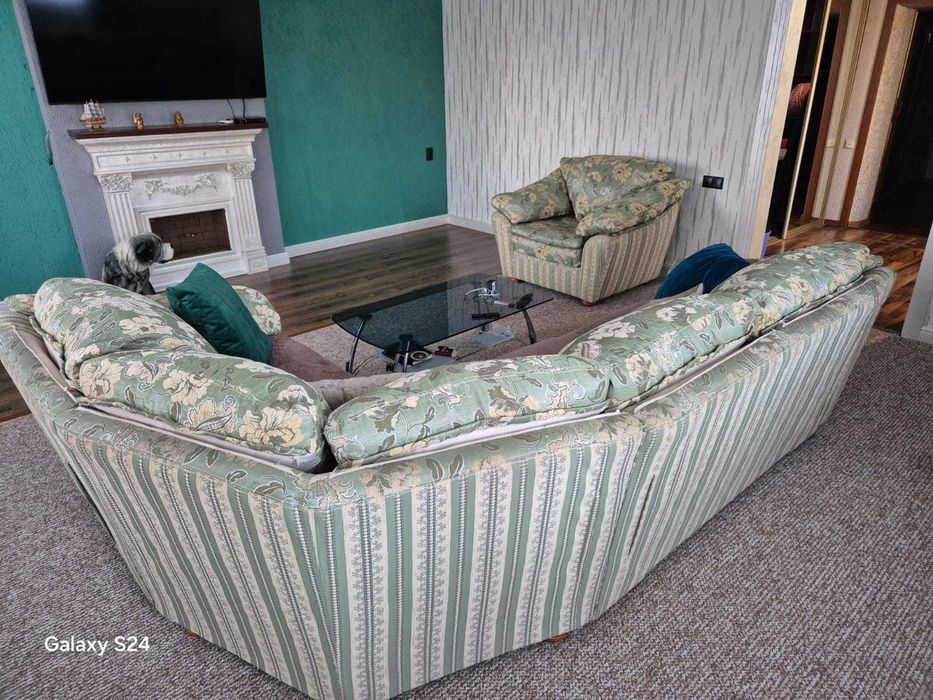 Угловой диван с креслом производство Беларусь