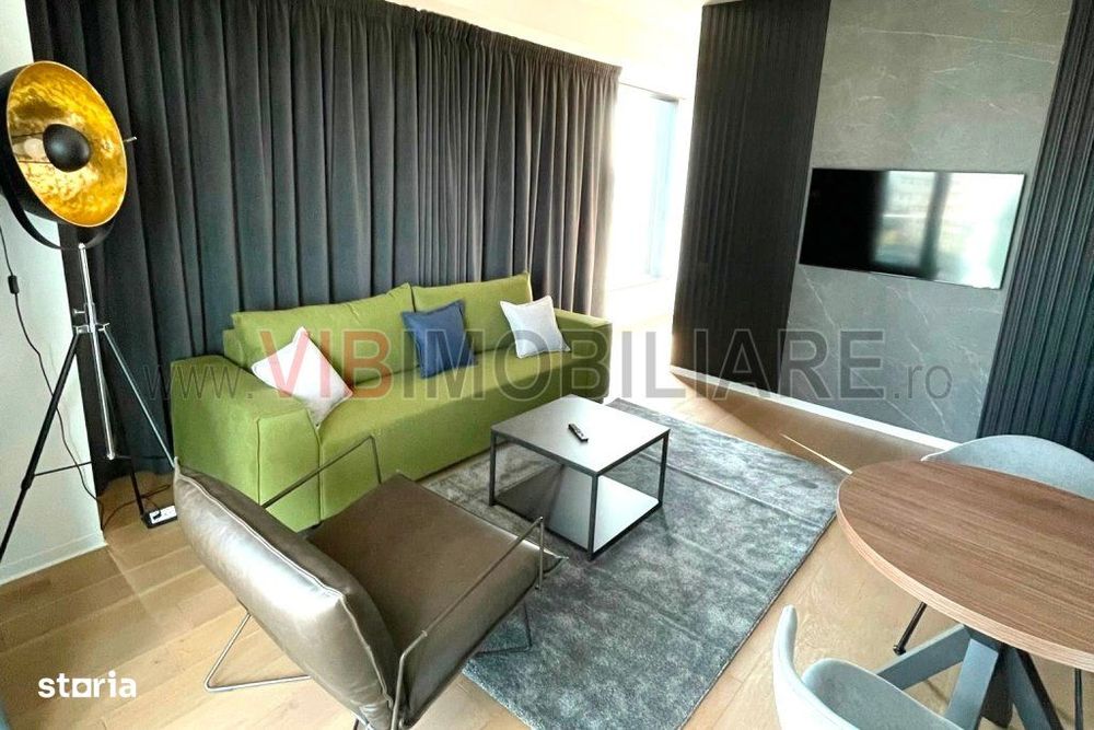 Apartament 2 camere de închiriat + loc parcare subteran One Floreasca