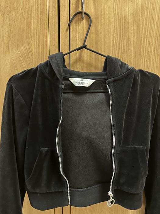 Велурен детски суичер H&M
