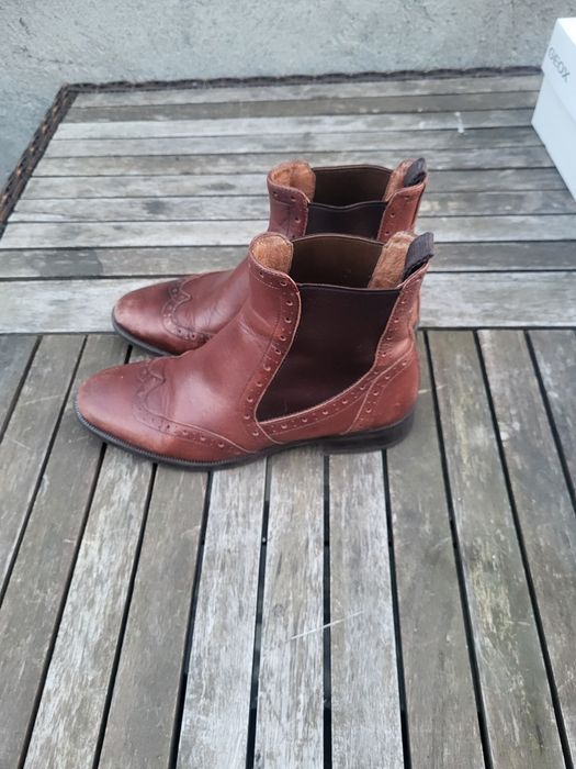 Ghete piele Anna Cori