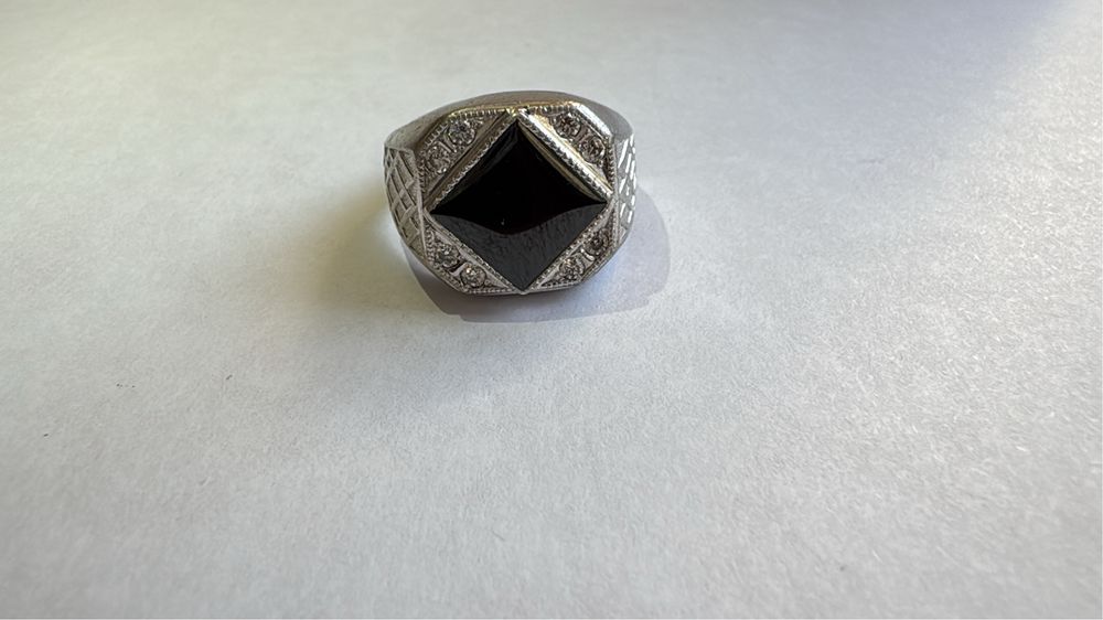 Мужской серебряный перстень Размер 21